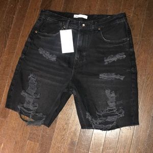 Zara Man Jean Shirts size 44 Black